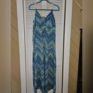NWT  no boundaries  laced chevron pattern sun dress XL